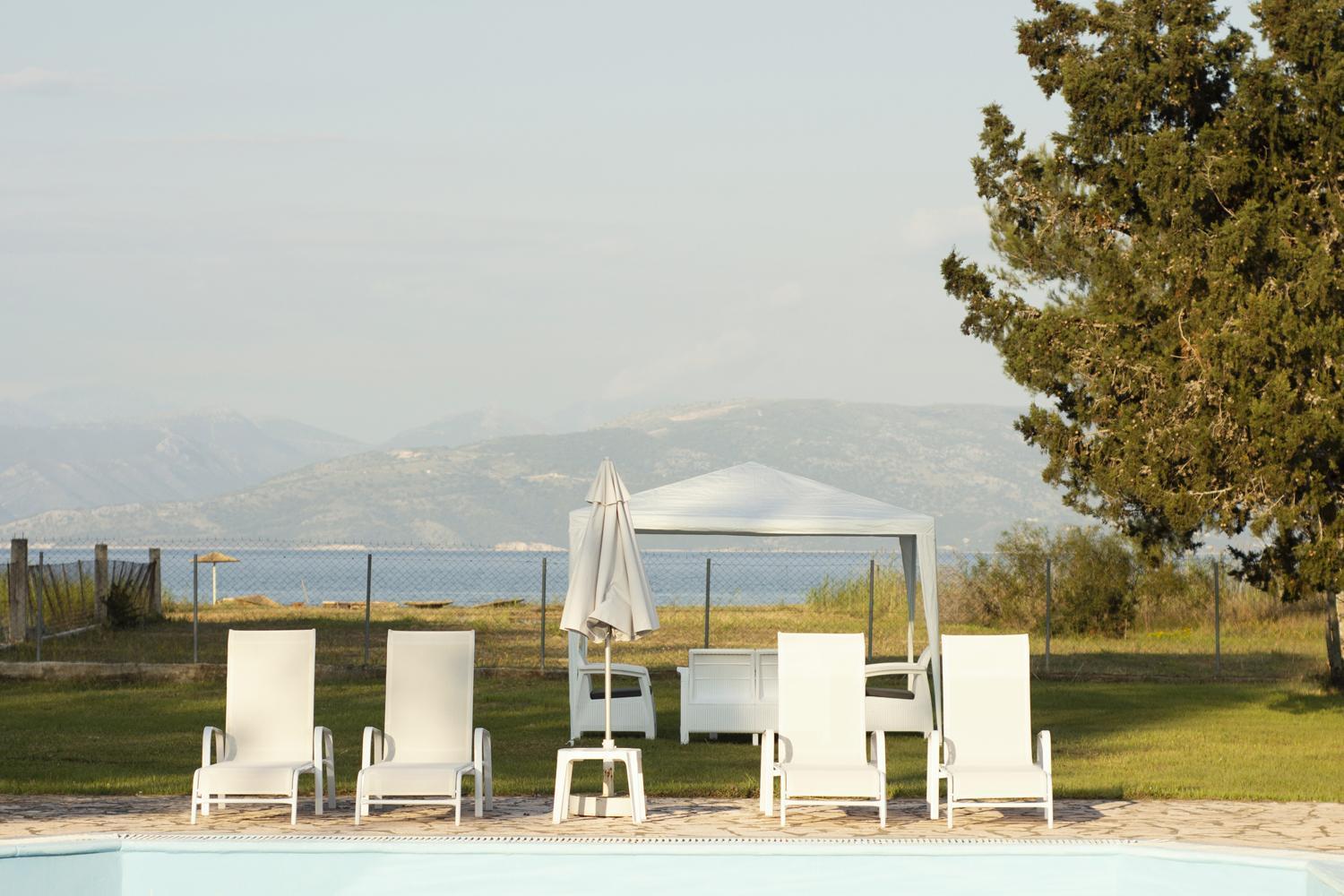 Parakladi Seaside Retreat Leilighet Lefkímmi Eksteriør bilde